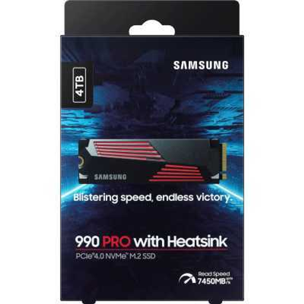 SSD диск Samsung 990 PRO 4Tb MZ-V9P4T0CW