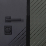 Стальная дверь "Форт" с зеркалом