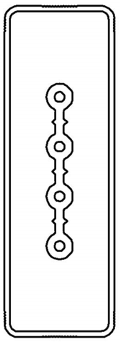 Секция прямая шинопровод 1+0 точек отвода L=3000мм Cu 4P 25A