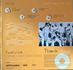 K.O.G. – Don't Take My Soul - 2LP