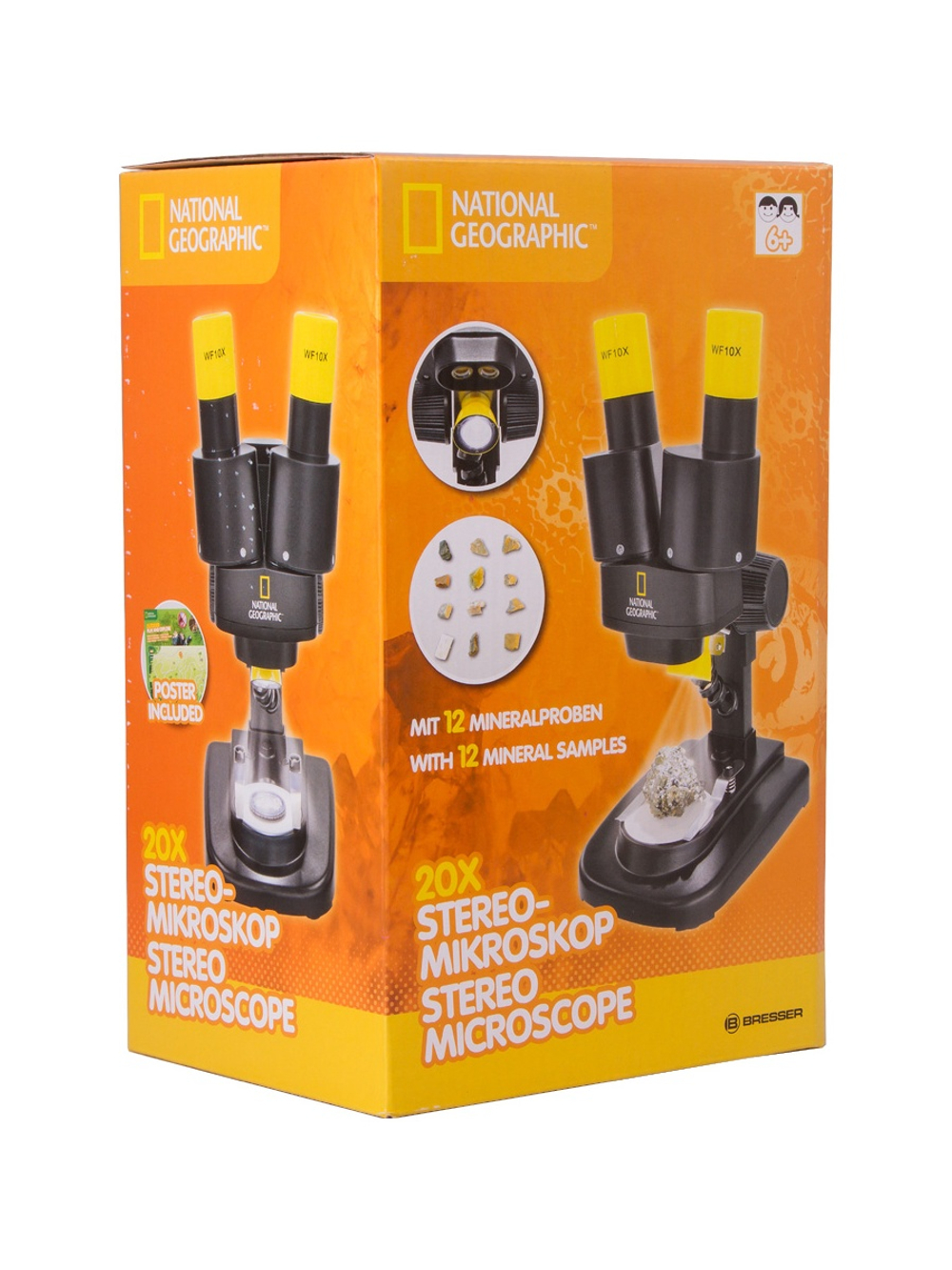 Микроскоп стереоскопический Bresser 20x