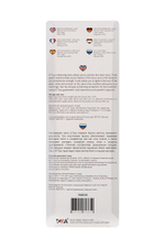 Черное лассо на пенис с тремя бусинами (Цвет: черный)