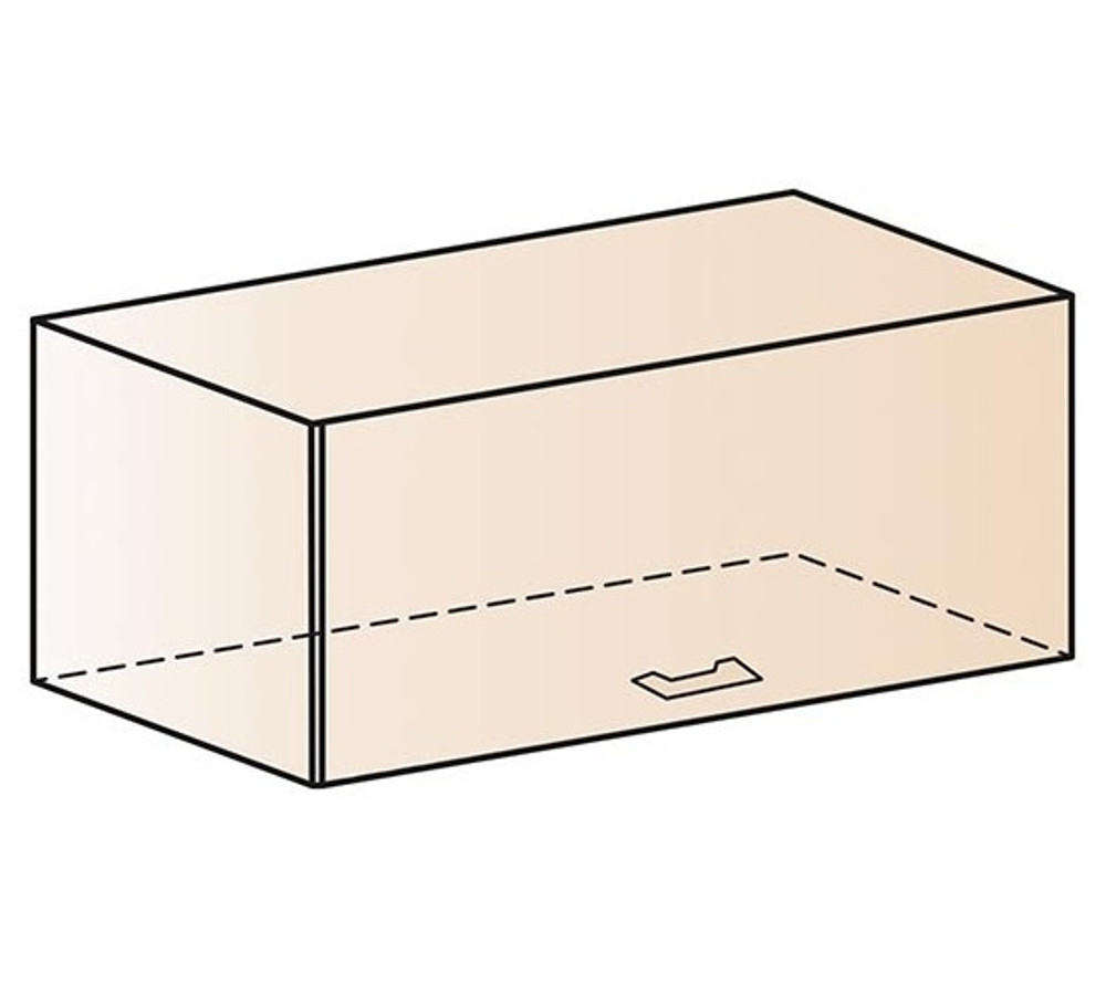 Прага Шкаф верхний горизонтальный 800мм