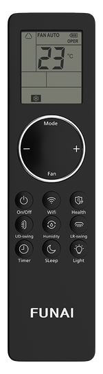 Внутренний блок настенного типа серии KIRIGAMI DAIJIN Inverter RAM-I-DA25HP.W01/S