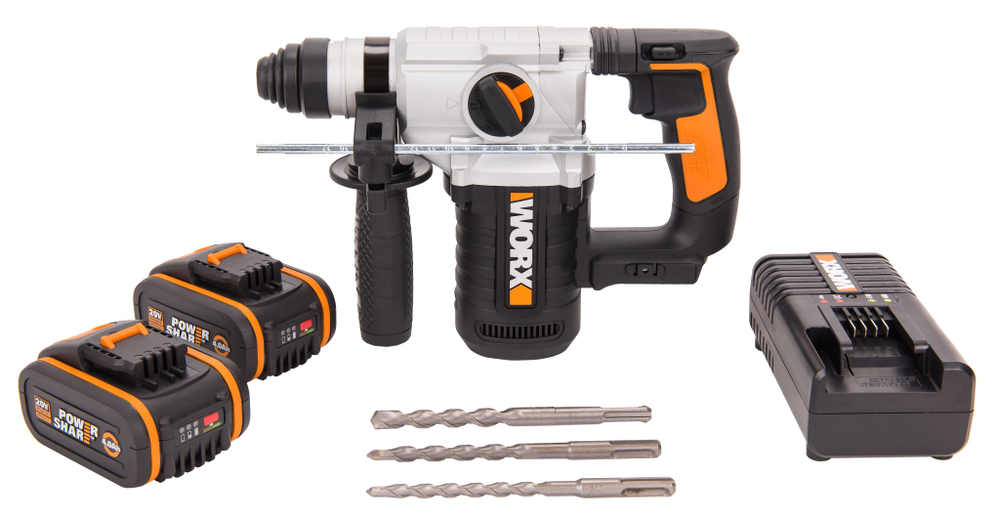 Перфоратор аккумуляторный Worx WX392
