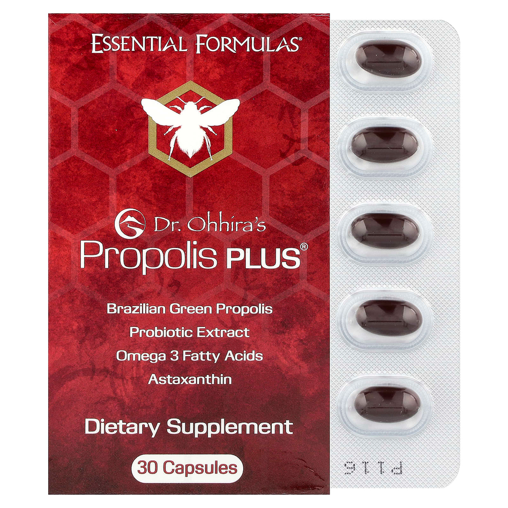 Dr. Ohhira's, Propolis Plus®, 30 капсул