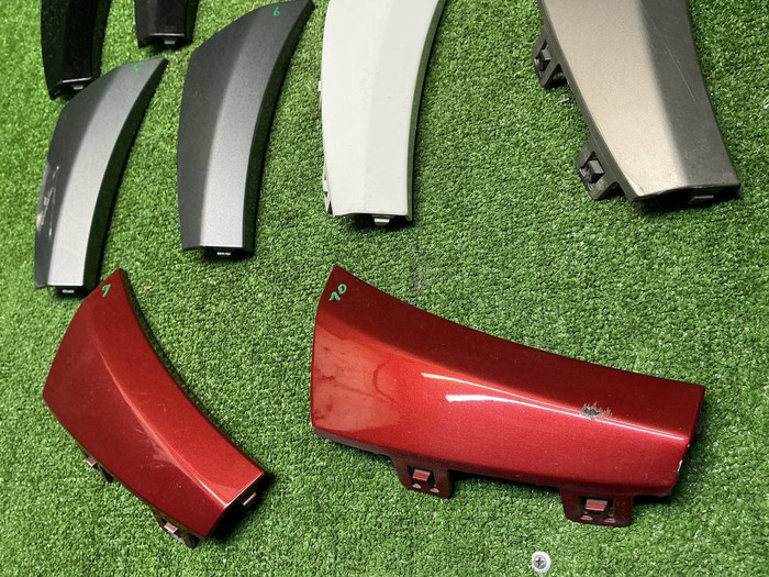 Накладка перед бампера Mercedes C w205 (18-23) AMG