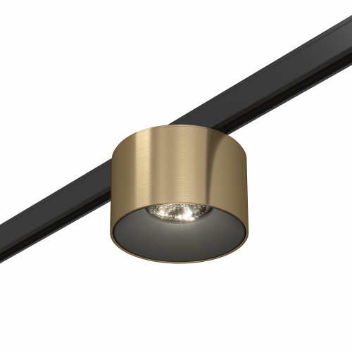 ST669.336.05 Магнитный трековый светильник Латунь LED 1*5W 3000K 350Lm Ra>90 36° IP20 D60xH38 24V