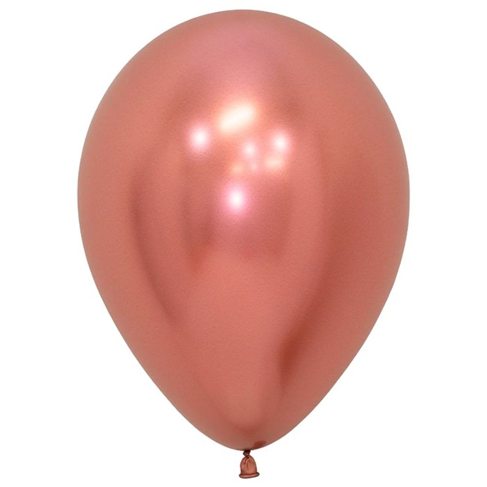 Воздушные шары Sempertex, цвет 968 хром розовое золото, 50 шт. размер 5&quot;