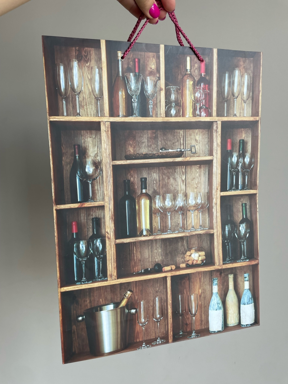 Пакет подарочный, Галстуки, книги, бокалы..