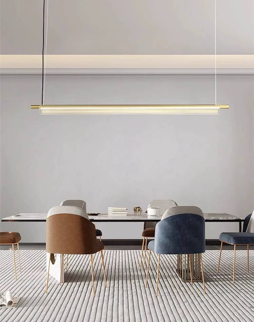 Люстра дизайнерская горизонтальная Lindon by Light Room