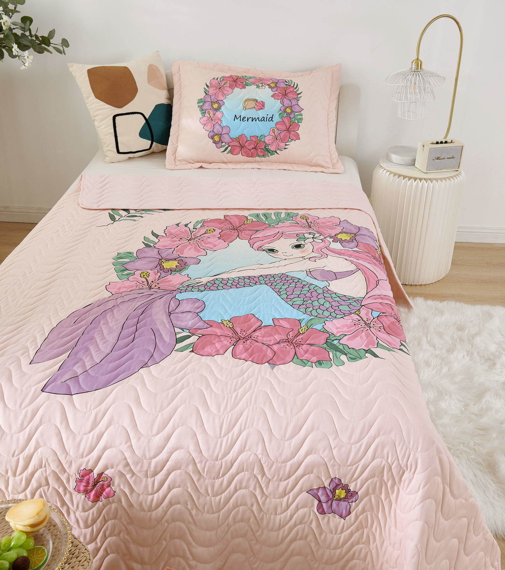 Покрывало 120х200 и наволочка 50х70 Sofi De MarkO Sunny day №1