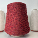 SHETLAND - MILLEFILI S.p.A.; 100% овечья шерсть; твид; 650м/100гр; col. 124367, цвета: красный, оранжевый, бордовый