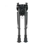 Сошки Vector Optics Defence Carbon Fiber 9-13,5", Bipod на быстросъемную антабку + адаптер Picatinny (23-34,5 см)