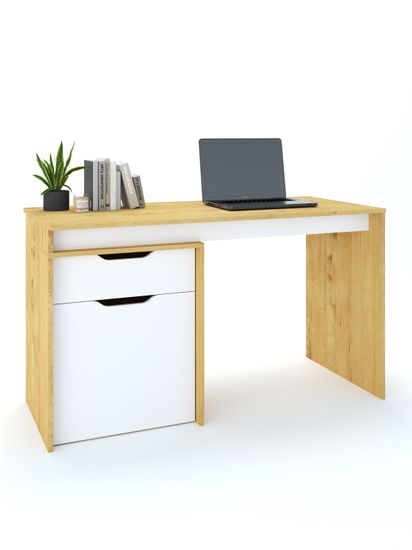 дуб бунратти / белый