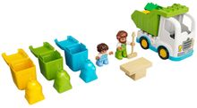 Конструктор LEGO Duplo Town 10945 Мусоровоз и контейнеры для раздельного сбора мусора