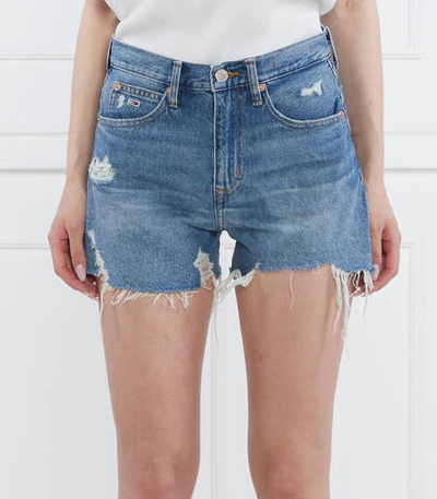 Шорты HOT PANT SHORT Tommy Jeans - голубой(DW0DW15592)