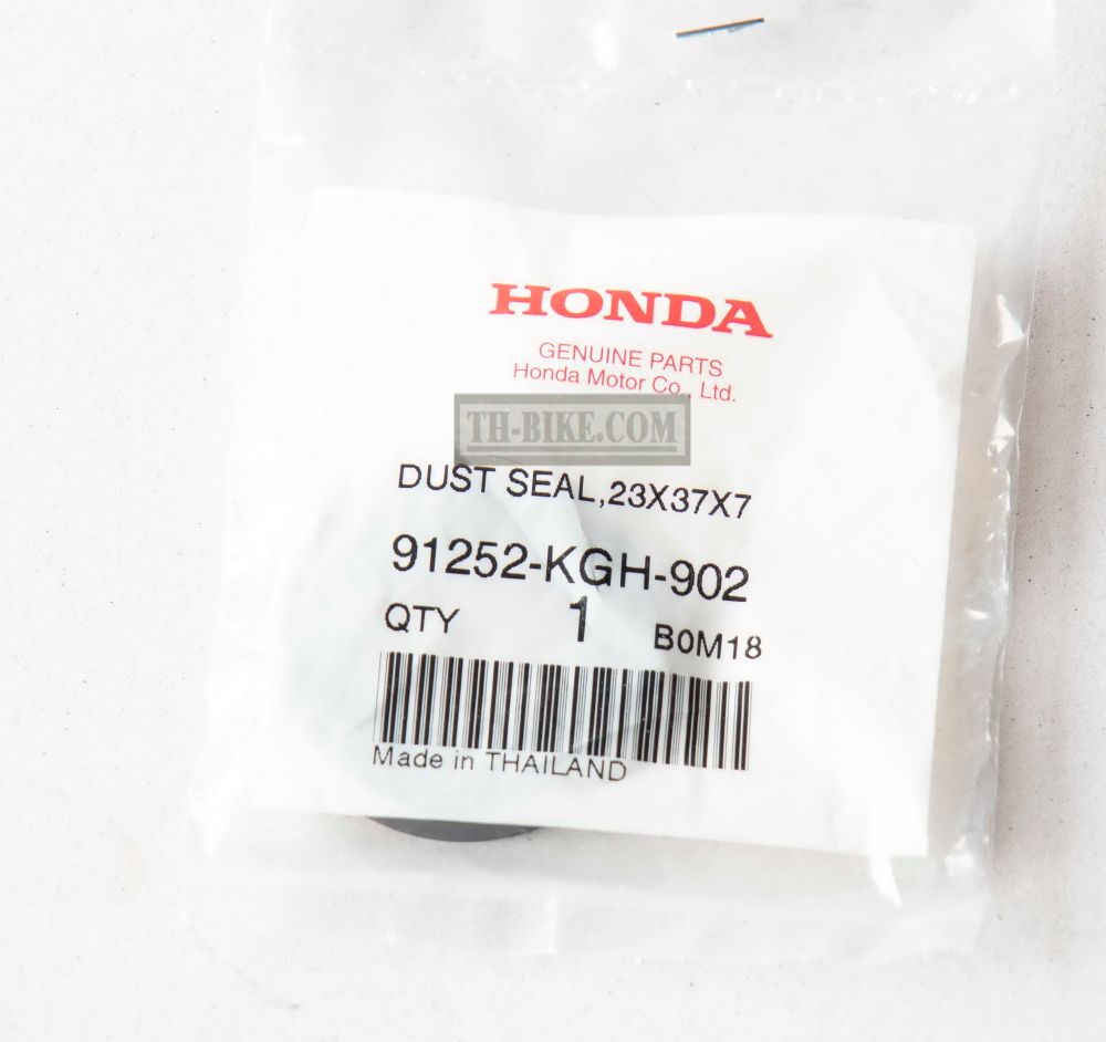 91252-KGH-902. DUST SEAL, 23X37X7 (NOK)