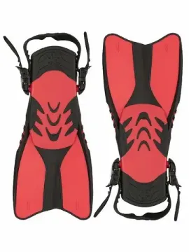 Ласты детские регулируемые Sargan Релакс красный