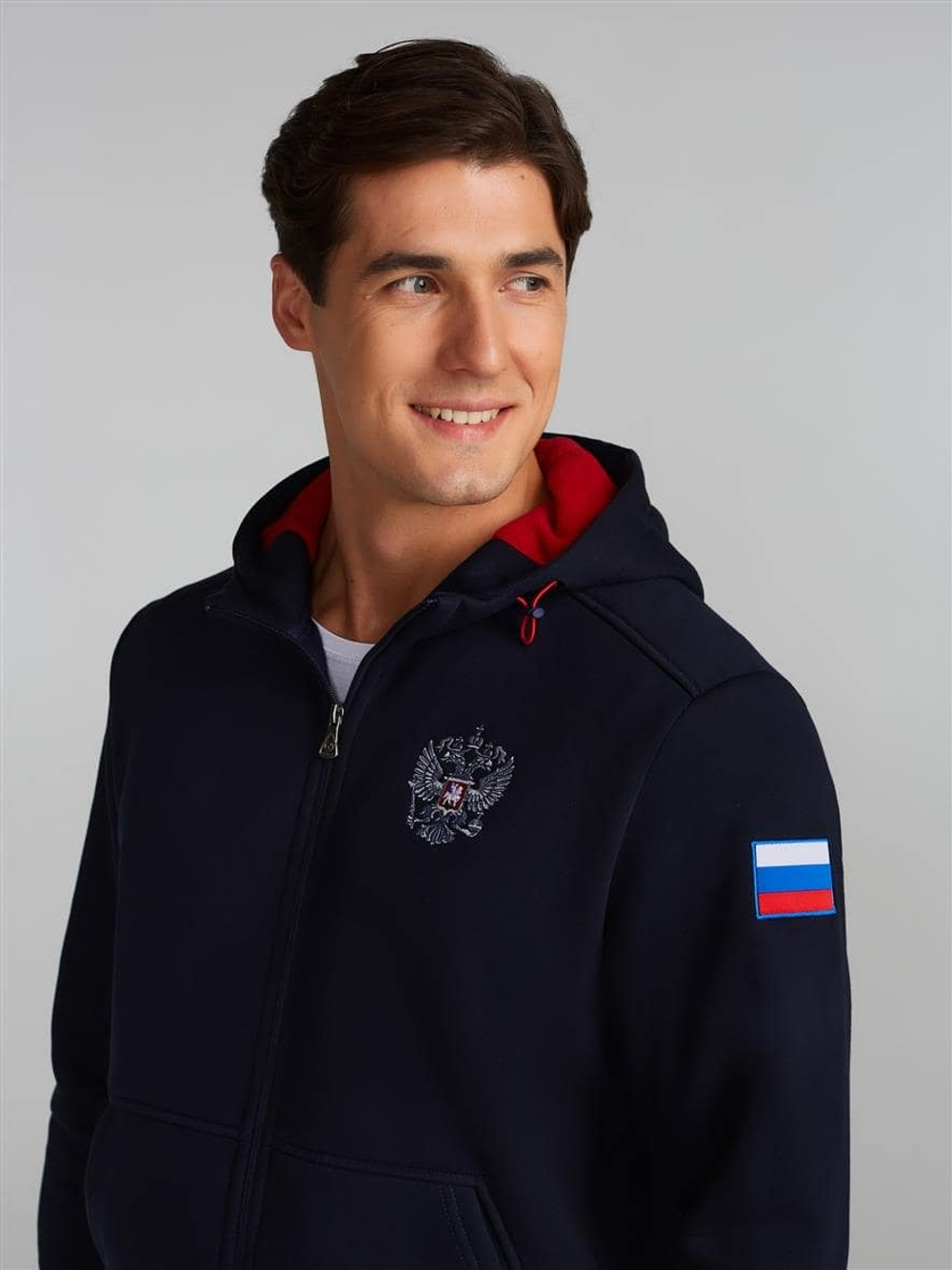 Спортивный костюм Россия 12M-RR-1410 синий