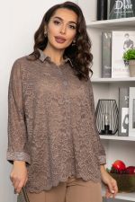 Рубашка кружевная Маринара (шоколад) Б14368-10М LT Collection