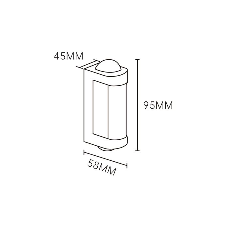 Уличный настенный светодиодный светильник Escada 30006W/01LED