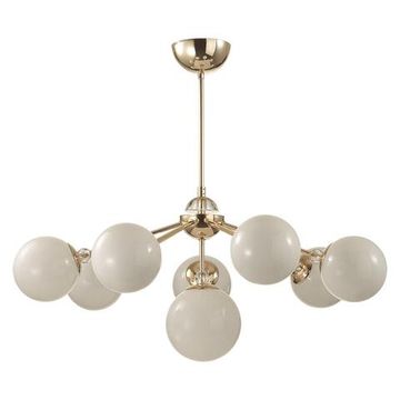 6536/8C MODERNI LN23 112 золотой Люстра потолочная E27 8*40W 220V MARSHA