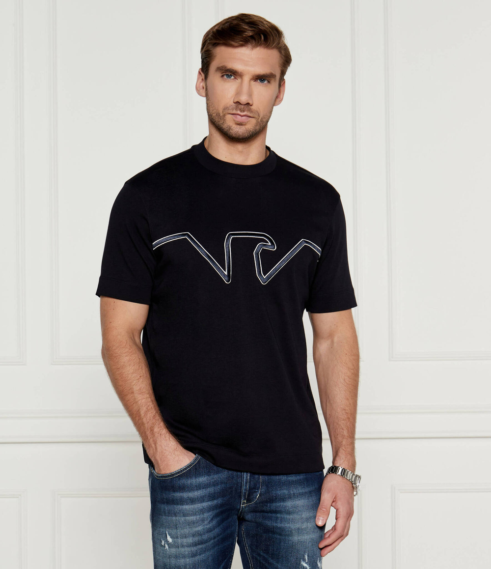Футболка Emporio Armani - темно-синий(6D1TQ9 1JWZZ)