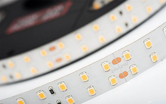 Светодиодная лента Arlight 20W/m 196LED/m 2835SMD теплый белый 5M 019091(B)