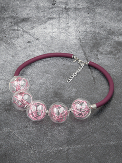 Колье Vetro Rose