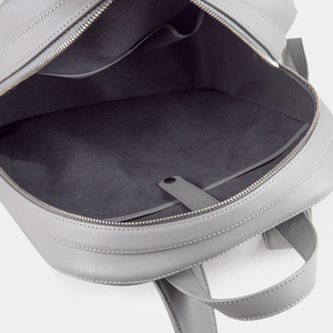 Рюкзак Debussy из кожи теленка, серого цвета