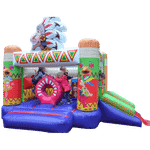 Коммерческий надувной батут "Индеец"