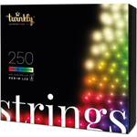 Умная гирлянда «Нити» Twinkly Strings, RGB + W (20 м, 250 светодиодов) Generation II