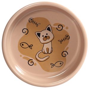 Миска керамическая "Кошечка", 0,35л, Triol