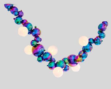 CUSTOM BUBBLY 08-LIGHT INSTALLATION by ROSIE LI