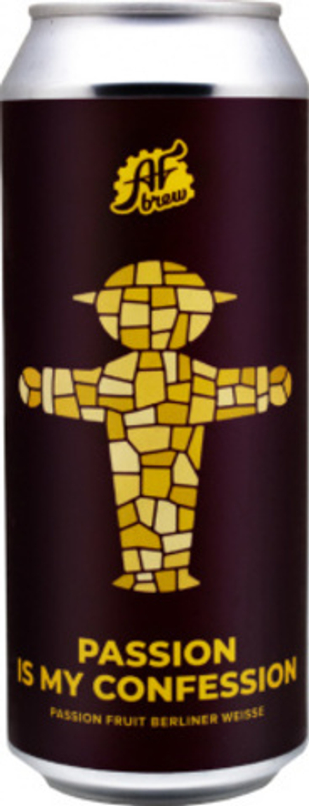 Пиво Аф Брю Пэшн Из Май Конфешн / AF Brew Passion is My Confession 0.5 - банка