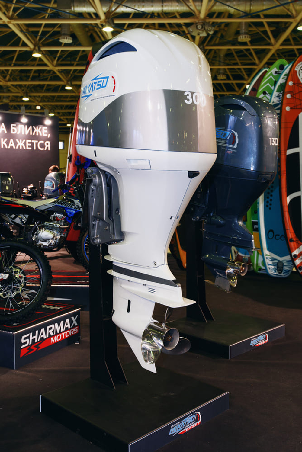 4х-тактный лодочный мотор MIKATSU MF300FEX-T-EFI