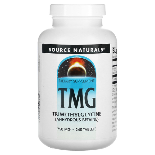 Source Naturals, TMG, 240 таблеток