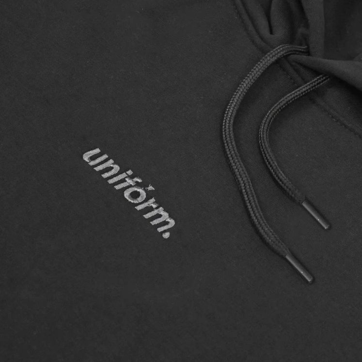 Худи UNIFORM Relaxed, черный винтаж