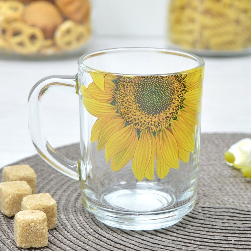 Кружка "Живая природа" Подсолнух 200мл