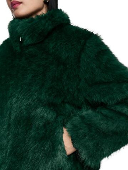 Marc Cain Куртка укороченная из эко-меха