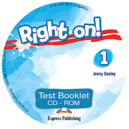 Right on! 1. Test booklet CD-ROM. Сборник тестовых заданий CD-ROM