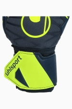 Вратарские перчатки Uhlsport Prediction Supersoft HN - темно-синий