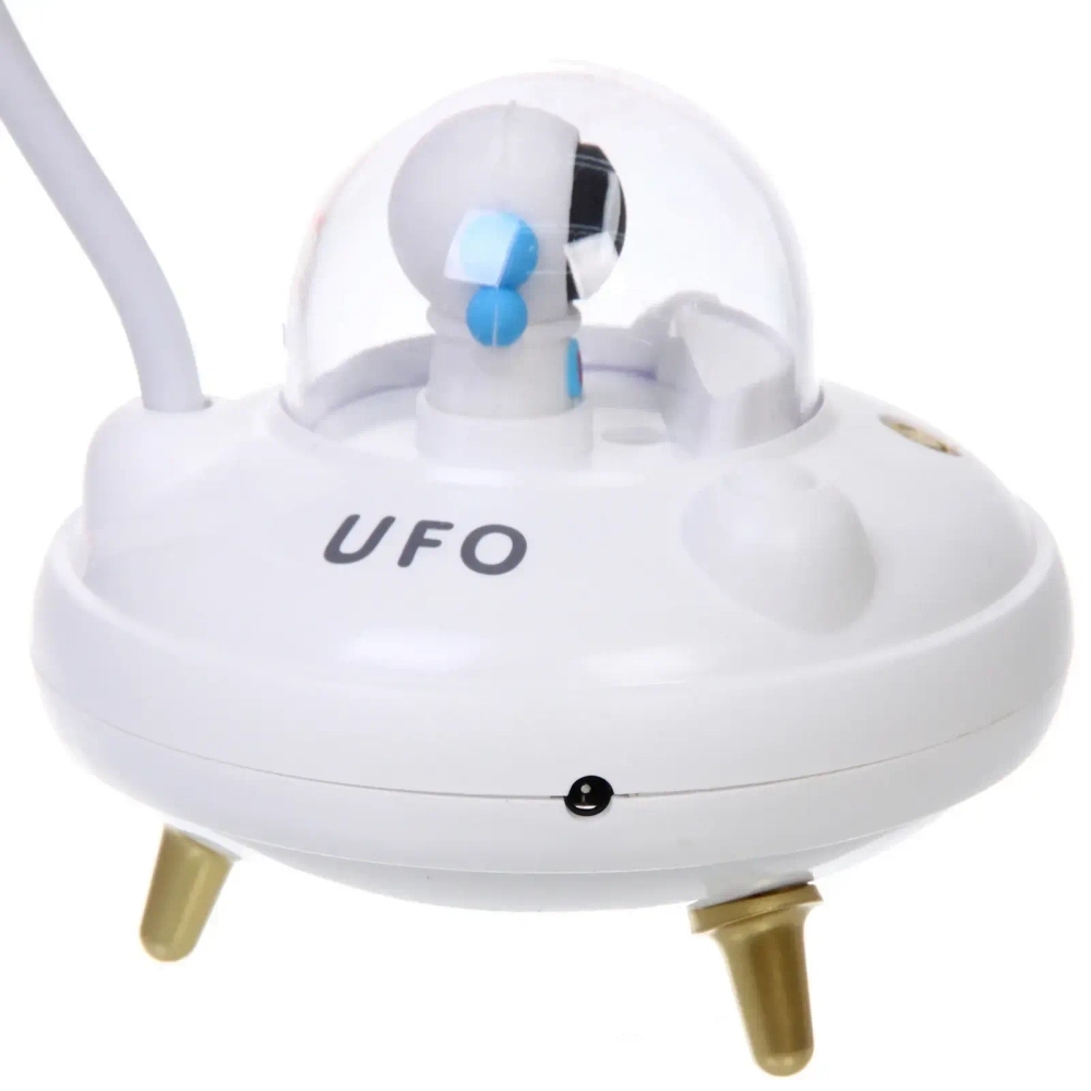 Настольная лампа «Sweet - Полёт в космос» LED 10,8*10,8*21,5 см, USB 3.7v 3w, Белый