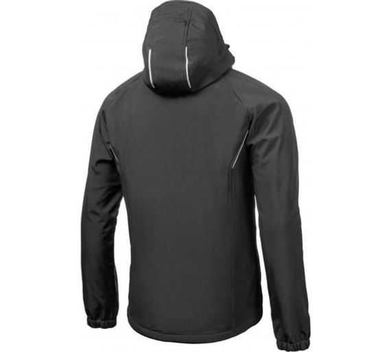 Куртка с капюшоном черная DITTER SOFTSHELL Högert, арт. HT5K260