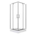 Душевое ограждение Triton Каппа-Хром 90*90