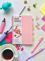 Тетрадь "Kawaii notebook" на эластичном гребне, A5, 60 л, розовый