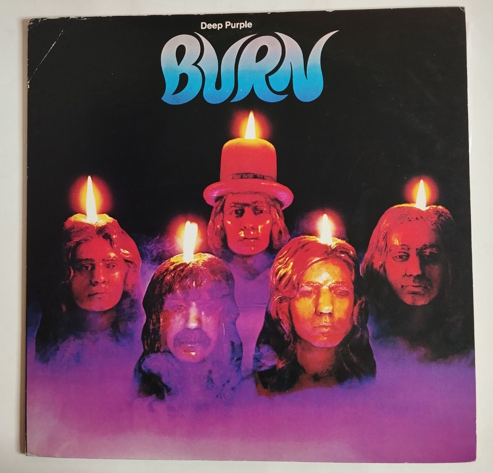 Винтажная виниловая пластинка LP Deep Purple Burn (Japan 1974) (No Obi)