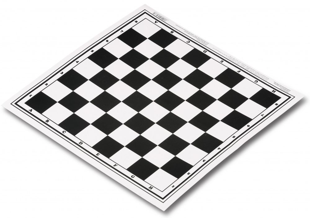 Игр Доска д/шашек картонная