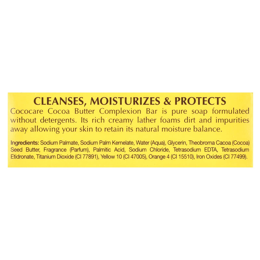 Cococare, Кусковое мыло с маслом какао, 113 г (4 унции)